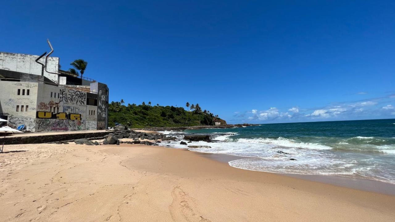 Lindo Vista Mar Na Praia Do Buracao - Rio Vermelho Salvador Exterior photo